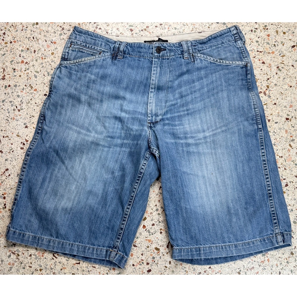 Polo Jeans Company Ralph Lauren Men's Vtg Denim Shorts Size 36